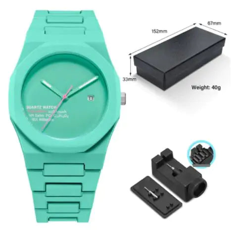 Arabic Digital Sports Waterproof Quartz Watch