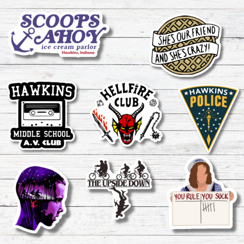 Hellfire Club-Stranger Things Sticker/Magnet